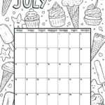 July 2021 Printable Calendar Page Woo Jr Kids Activities Coloring
