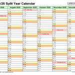 July 2025 June 2026 Calendar Printable Your Essential Planning Tool