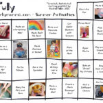 July Activity Calendar For Preschoolers Julia Leticia