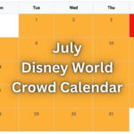 July Crowd Calendar Disney World