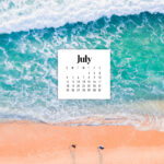 July Desktop Calendar