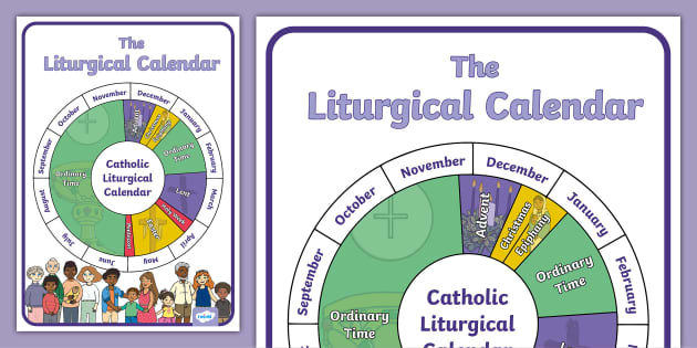 Liturgical Calendar Poster teacher Made Twinkl