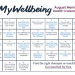 Mental Health Calendars MyWellbeing