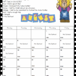 Mixed Role Productions Calendar Printable Word Searches
