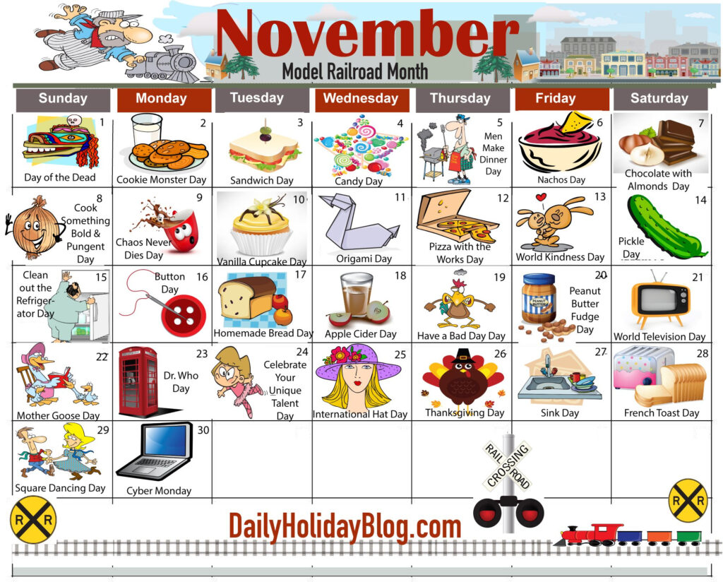 Month Of November Holidays