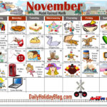 Month Of November Holidays