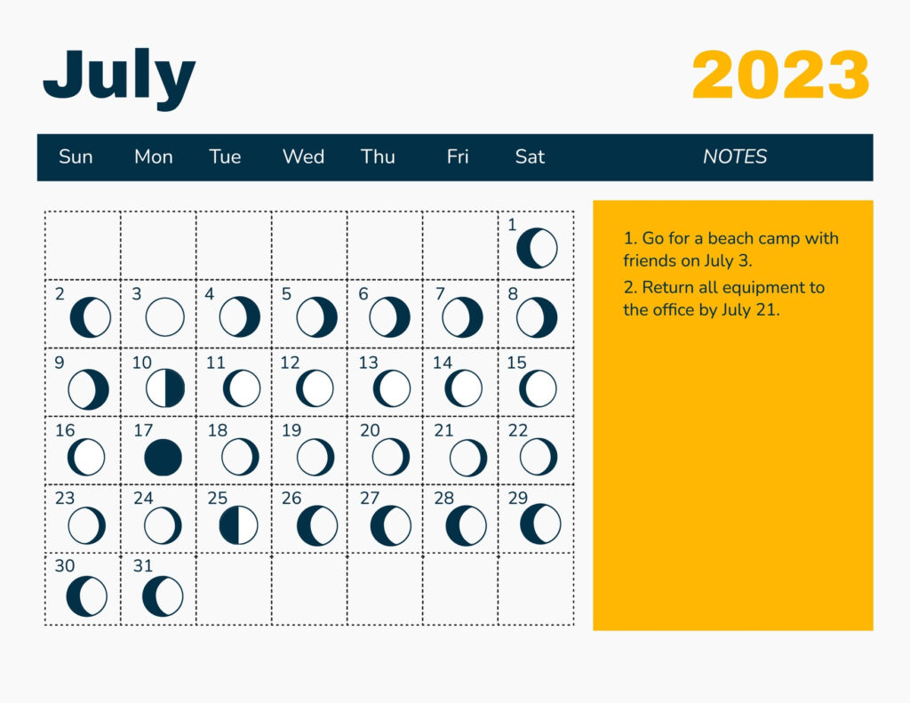 Moon Phases July 2024 Liesa Krissy