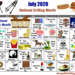 National Holiday Calendar July Biddie Nicolea