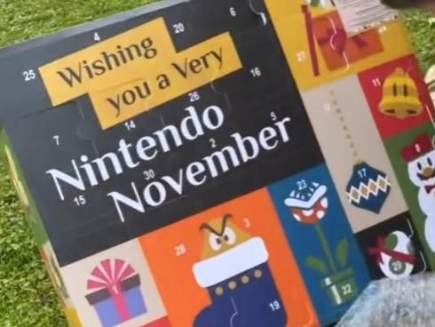 Nintendo November Advent Calendar 2021 What Is It Rewards Can You 