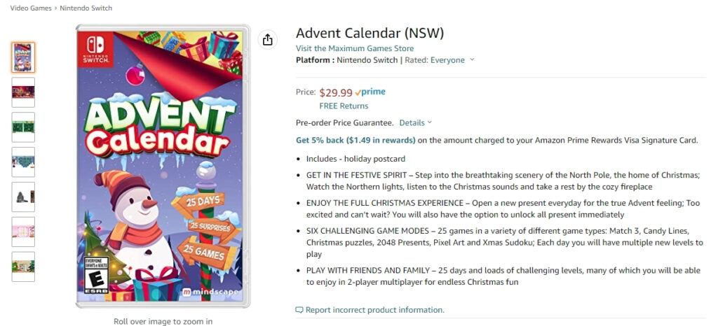 Nintendo November Advent Calendar 2025 Release Date Allan E Sandoval