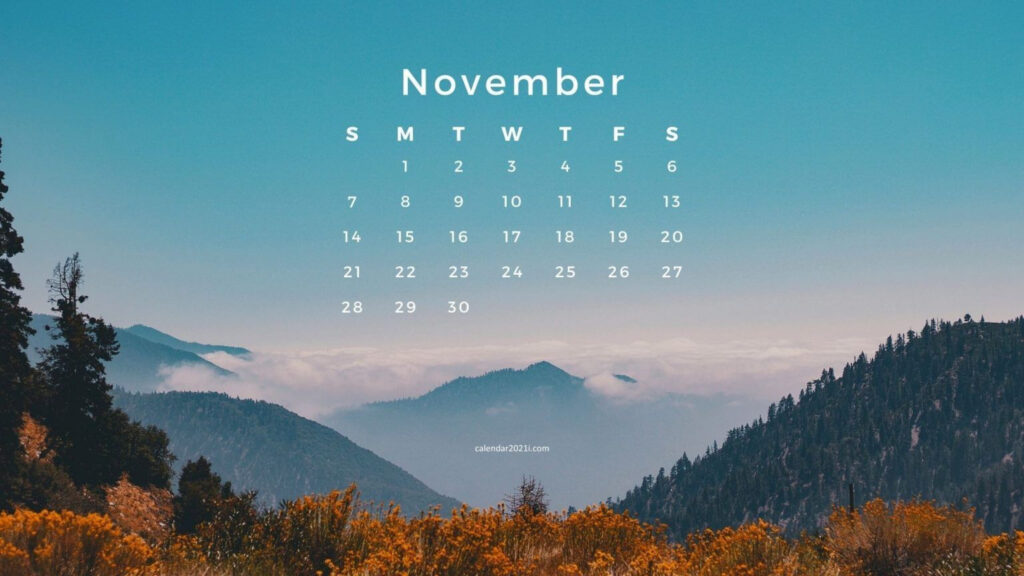 November 2023 Desktop Background Calendar Wallpaper Artofit
