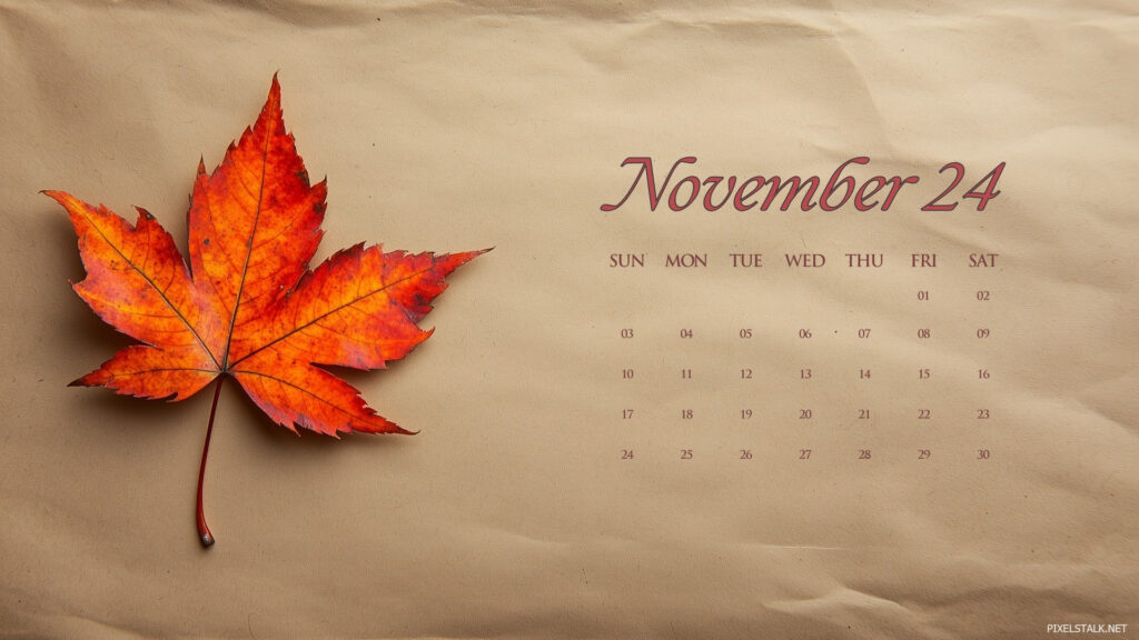 November 2024 Calendar Desktop Wallpapers Free Download