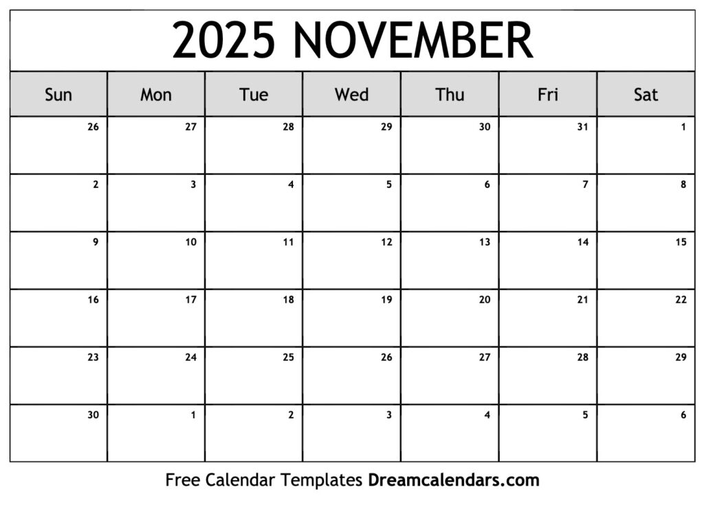 November 2025 Calendar Images 2025 Agata Ariella