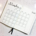 November Bullet Journal Calendar Printable And Enjoyable Learning
