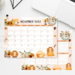 November Calendar Ideas
