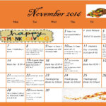 November Senior Activity Calendar Google Calendar Tips