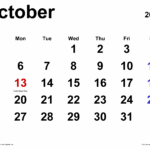 October 1 2025 Calendar Cameron H Stralia