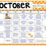 October 2013 Activity Calendar Homeschool Share Blog Preschool