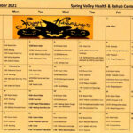 October 2021 Activity Calendar Spring Valley Senior Living And Health