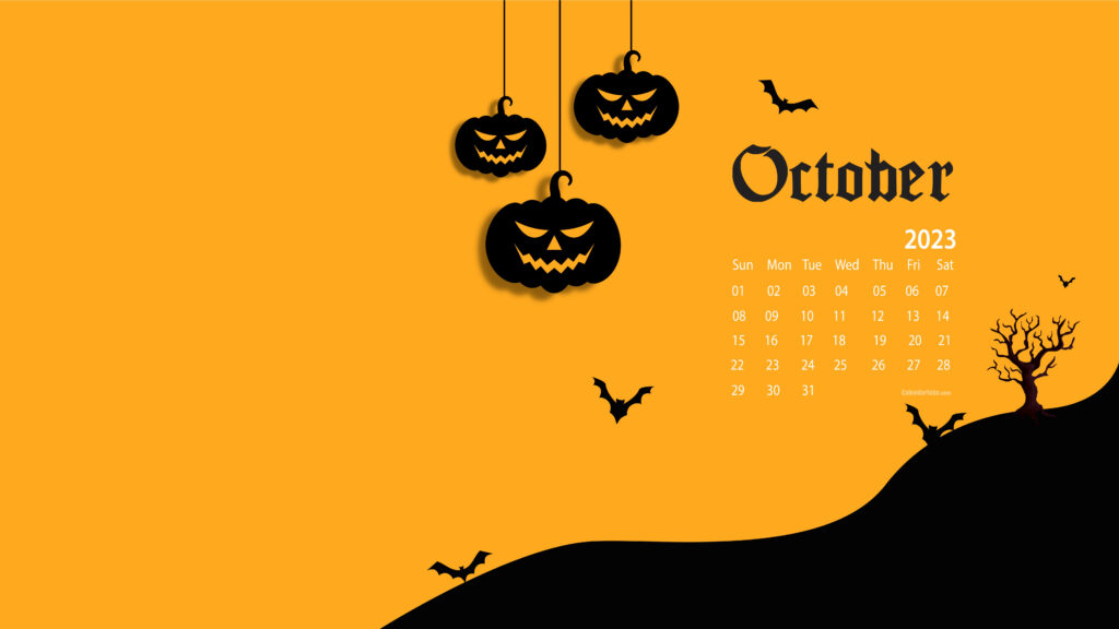October 2023 Calendar Wallpapers Top Free October 2023 Calendar