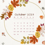 October 2023 Calendar Wallpapers Top Free October 2023 Calendar