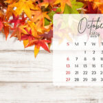 October 2024 Calendar Desktop Wallpaper Backgrounds Screensavers
