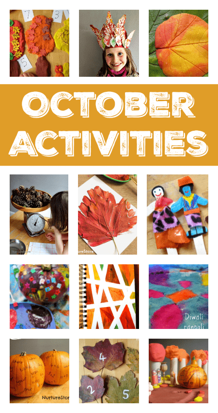 October Activity Plans Fall Crafts And Activities Things To Do 
