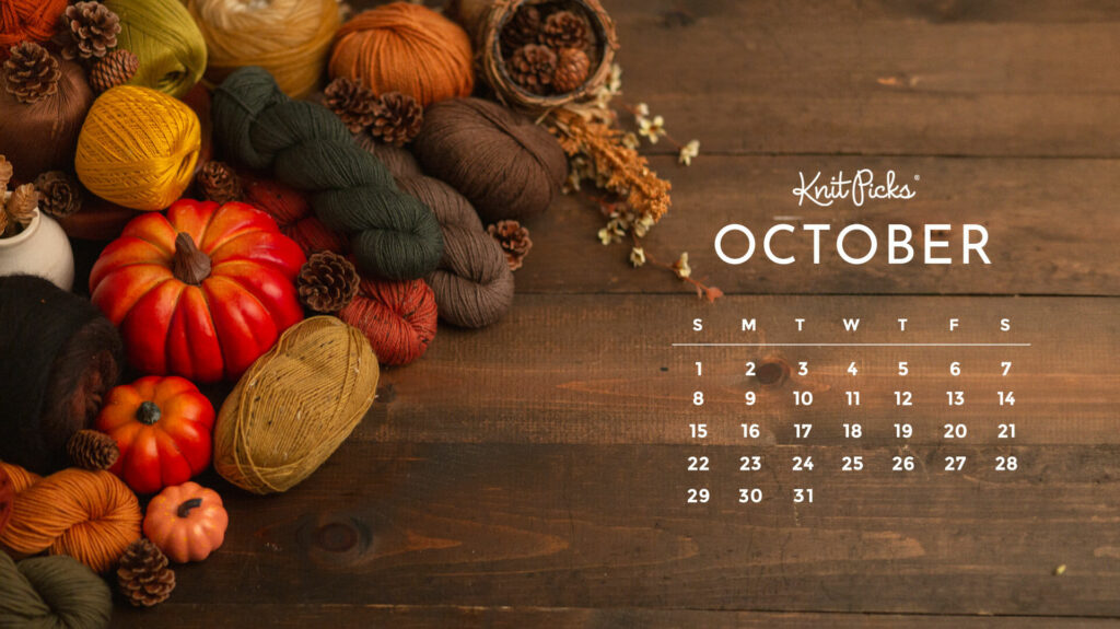 October Desktop Calendar Wallpaper 2025 Celso Cote