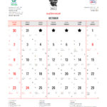 October Malayalam Calendar Lark Gilemette