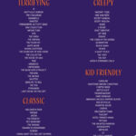 October Scary Movie Calendar Printable And Enjoyable Learning