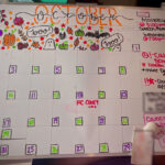 October Whiteboard Calendar Ideas