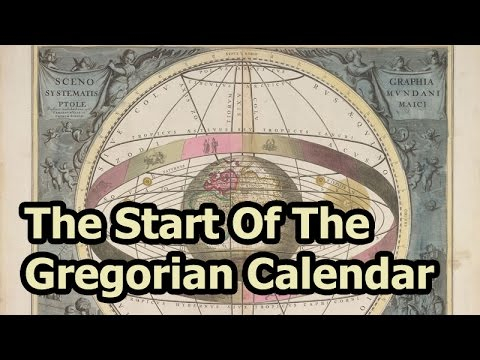 On This Day 4 October 1582 The Gregorian Calendar Was Adopted YouTube