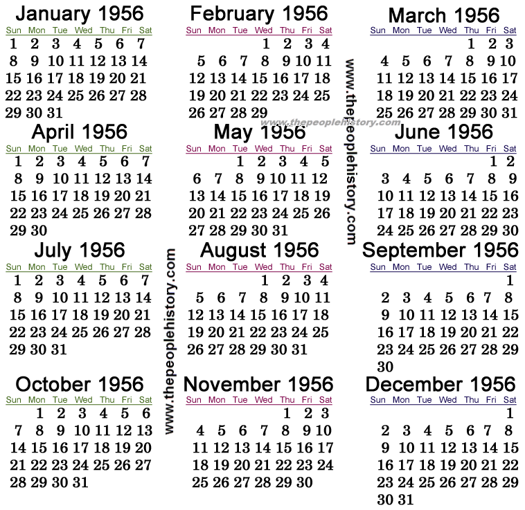 Pin On 1956