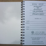Plannerisms August To August Calendar Organizer By Mixed Role Productions