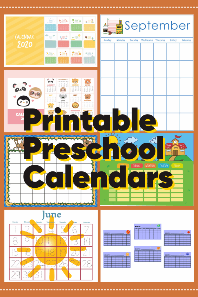 Preschool Calendar Calendar Kit Article Template September Calendar 