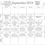 Preschool Education Stay Up To Date With September Events