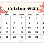 Printable Calendar 2025 October Barbara T Webb
