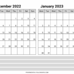 Printable December And January Calendar Printable New Year Banners