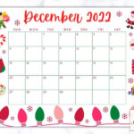 Printable December Calendar 2024 Christmas Calendar Holiday Calendar