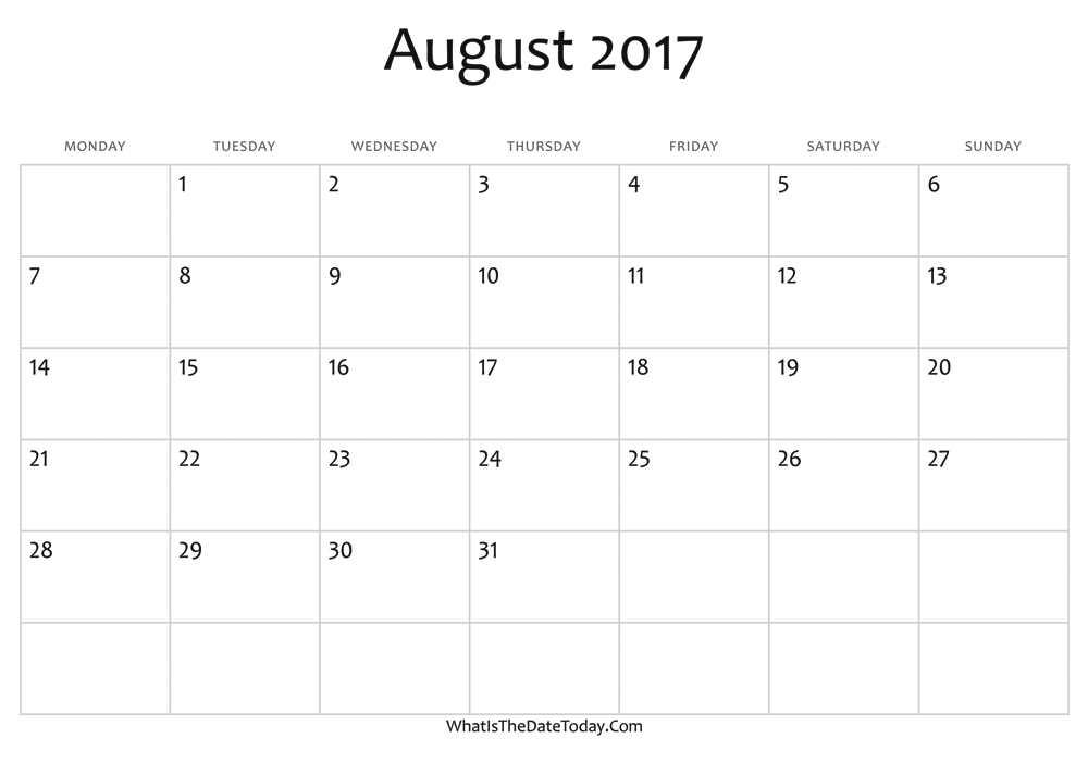 Pull Up August Calendar Prntbl concejomunicipaldechinu gov co