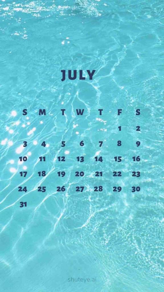 Pull Up July Calendar Printable Calendars AT A GLANCE