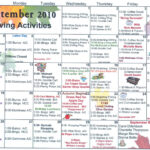 Retirement Life Care Journal September Assisted Living Activities