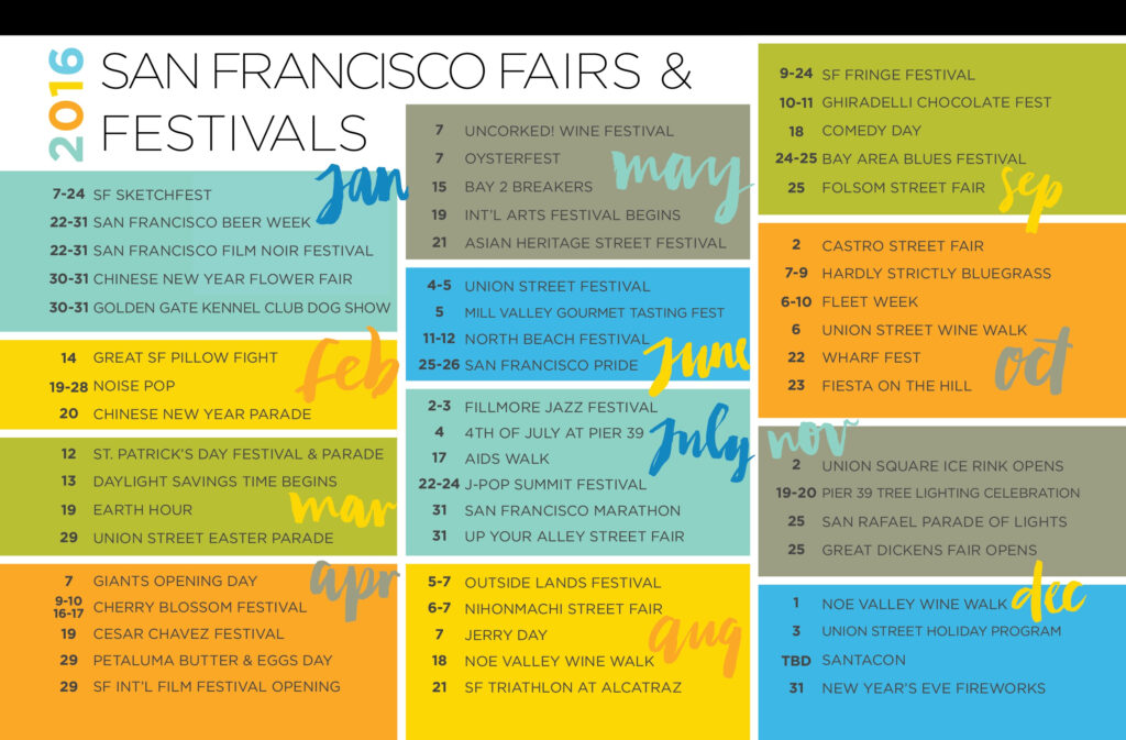 San Francisco Calendar Of Events August 2024 Rory Walliw