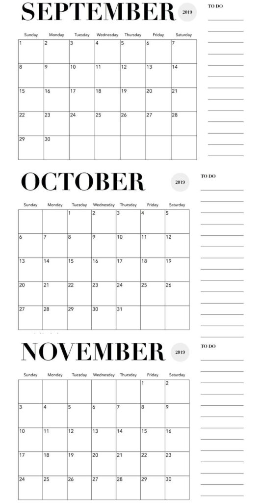 Sep Oct Nov Dec 2024 Calendar Printable Pdf Ynes Vitoria