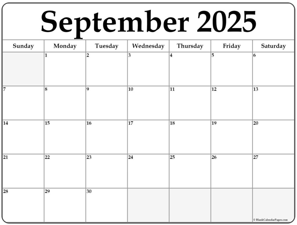 September 2021 Calendars 15 Free Printables Printabulls Incredible 