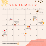 September 2022 Holiday Calendar PicCollage