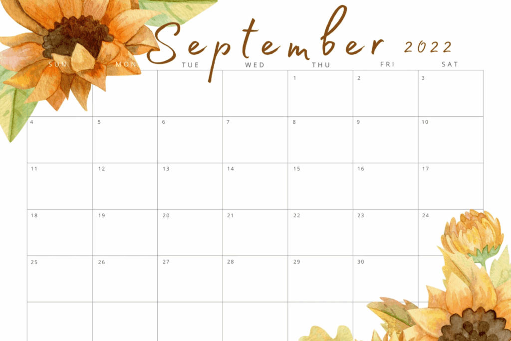 September 2022 Printable Calendar Free Printable Calendar Com 