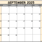 September 2023 Calendar Free Printable Calendars