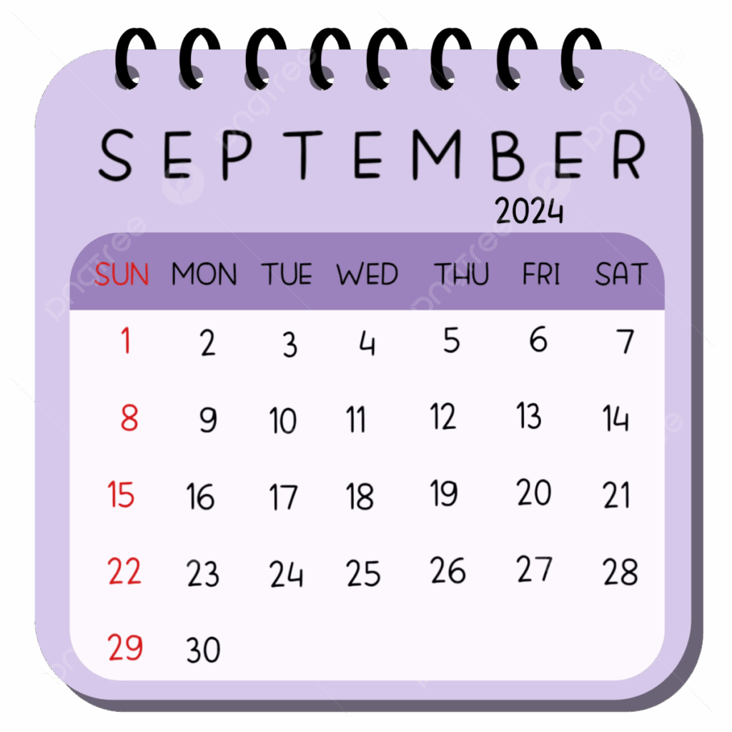 September 2024 Calendar Calendar 2024 Calendar Year 2024 Monthly 