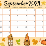 September 2024 Calendar Cute And Easy Nyssa Arabelle